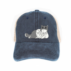 Кепки-тракеры тай-дай