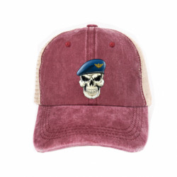 Кепка-тракер тай-дай Череп. Воздушные силы Украины - FATLINE Кепка-тракер тай-дай Череп. Воздушные силы Украины