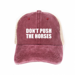 Кепка-тракер тай-дай Don’t push the horses !  - FATLINE