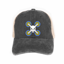 Кепка-тракер тай-дай Drone&skull - FATLINE Кепка-тракер тай-дай Drone&skull