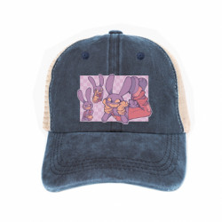 Кепки-тракери тай-дай