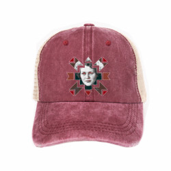 Кепка-тракер тай-дай Этно Лина Костенко - FATLINE Кепка-тракер тай-дай Этно Лина Костенко