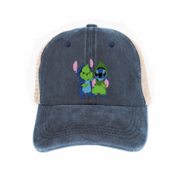 Кепка-тракер тай-дай Гринч и Стич - FATLINE Кепка-тракер тай-дай Гринч и Стич