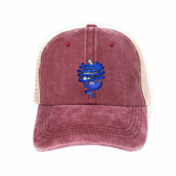 Кепки-тракери тай-дай