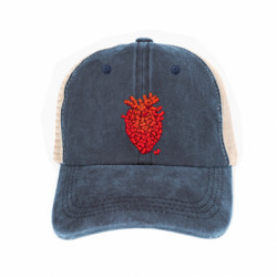 Кепки-тракери тай-дай