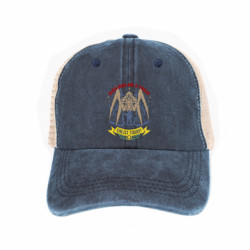 Кепки-тракеры тай-дай