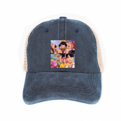 Кепки-тракеры тай-дай