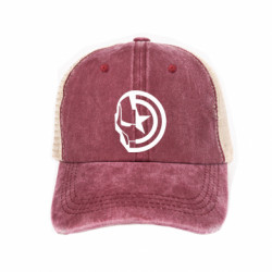 Кепка-тракер тай-дай Iron Man and Captain America - FATLINE Кепка-тракер тай-дай Iron Man and Captain America