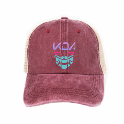 Кепки-тракеры тай-дай