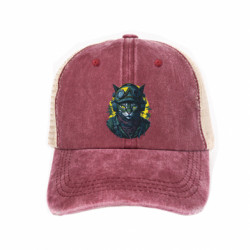 Кепки-тракеры тай-дай