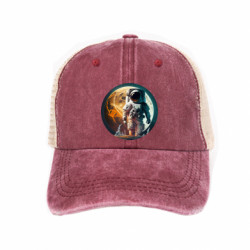 Кепки-тракери тай-дай