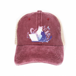 Кепки-тракеры тай-дай