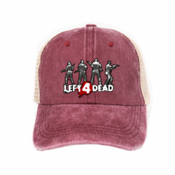 Кепка-тракер тай-дай Left 4 Dead Gang - FATLINE Кепка-тракер тай-дай Left 4 Dead Gang
