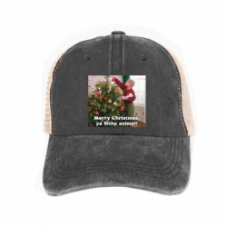 Кепка-тракер тай-дай Merry Christmas Ya Filthy Animal - FATLINE Кепка-тракер тай-дай Merry Christmas Ya Filthy Animal