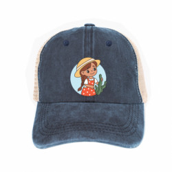 Кепки-тракеры тай-дай