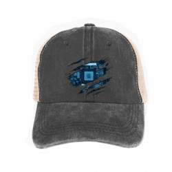 Кепка-тракер тай-дай Motherboard through the T-Shirt - FATLINE Кепка-тракер тай-дай Motherboard through the T-Shirt