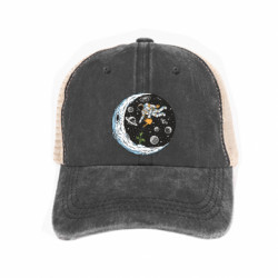 Кепка-тракер тай-дай Nature in space - FATLINE Кепка-тракер тай-дай Nature in space