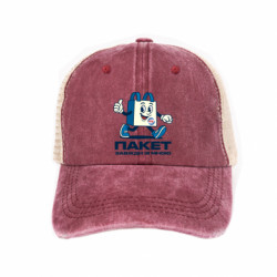 Кепки-тракеры тай-дай