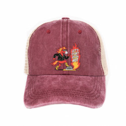 Кепки-тракери тай-дай