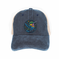 Кепки-тракери тай-дай