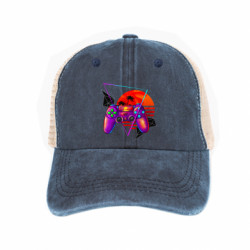 Кепки-тракеры тай-дай