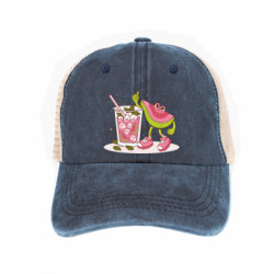 Кепки-тракеры тай-дай