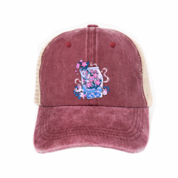 Кепки-тракери тай-дай