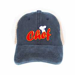 Кепка-тракер тай-дай Шеф-повар - FATLINE Кепка-тракер тай-дай Шеф-повар