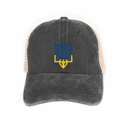 Кепка-тракер тай-дай Сила Воля ЗСУ - FATLINE Кепка-тракер тай-дай Сила Воля ЗСУ