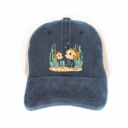 Кепки-тракери тай-дай