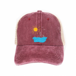 Кепки-тракеры тай-дай