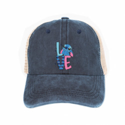 Кепка-тракер тай-дай Стич Love - FATLINE Кепка-тракер тай-дай Стич Love