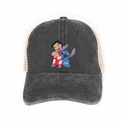 Кепка-тракер тай-дай Стич и Лило - FATLINE Кепка-тракер тай-дай Стич и Лило