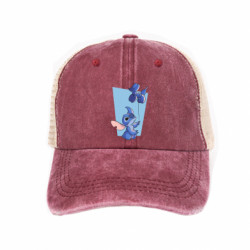 Кепка-тракер тай-дай Стич с шариком - FATLINE Кепка-тракер тай-дай Стич с шариком