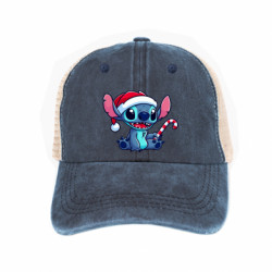 Кепка-тракер тай-дай Stitch Santa - FATLINE Кепка-тракер тай-дай Stitch Santa