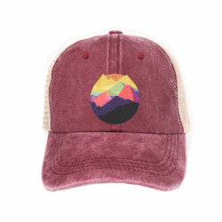 Кепки-тракери тай-дай