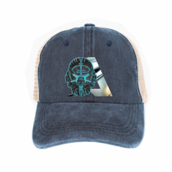 Кепка-тракер тай-дай Titanfall Шлем - FATLINE Кепка-тракер тай-дай Titanfall Шлем