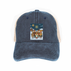 Кепки-тракери тай-дай