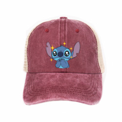 Кепка-тракер тай-дай Очарованный Стич - FATLINE Кепка-тракер тай-дай Очарованный Стич