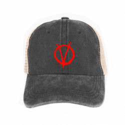 Кепка-тракер тай-дай Знак Вендети - FATLINE Кепка-тракер тай-дай Знак Вендети