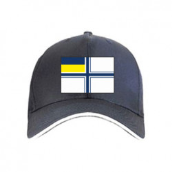 Кепка Военно-морской флаг ВСУ - FATLINE Кепка Военно-морской флаг ВСУ