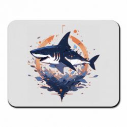 Коврик для мыши Акула лого - FATLINE Коврик для мыши Акула лого