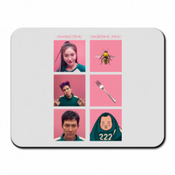 Коврик для мыши Сounter pick Squid game - FATLINE Коврик для мыши Сounter pick Squid game