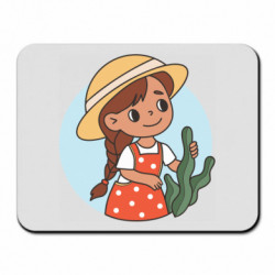 Коврик для мыши Милаха девочка в шляпе - FATLINE Коврик для мыши Милаха девочка в шляпе