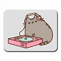 Коврик для мыши Pusheen and Music - FATLINE Коврик для мыши Pusheen and Music