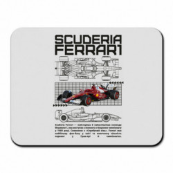Коврик для мыши Scuderia Ferrari F1 Team