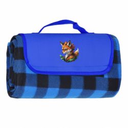 Туристический коврик Лиса и рождественские мотивы - FATLINE Туристический коврик Лиса и рождественские мотивы