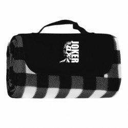 Туристический коврик портрет джокера - FATLINE Туристический коврик портрет джокера