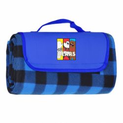 Килимок туристичний We bare bears collage - FATLINE Килимок туристичний We bare bears collage