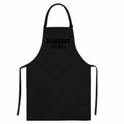 Цветной фартук BLACKOUT CLUB Клуб "Блекаут"